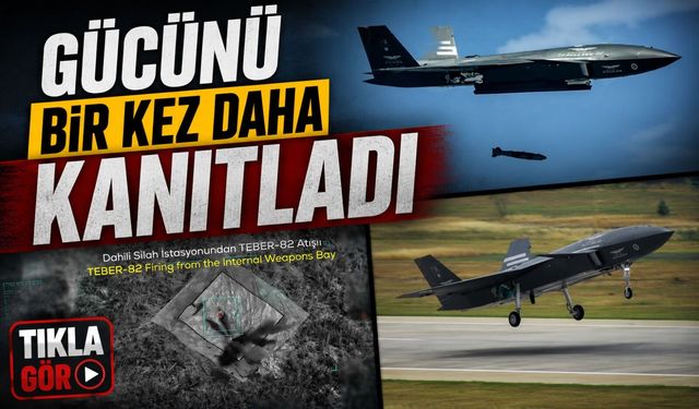 KIZILELMA'dan Tarihi Başarı! Dahili Mühimmatla Hedefleri Tam İsabetle Vurdu