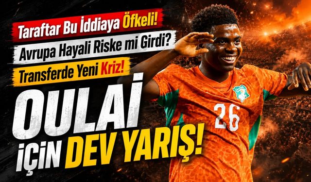 Trabzonspor'da Christ Oulai Krizi! Galatasaray ve Fenerbahçe İddiaları Taraftarı Ayağa Kaldırdı