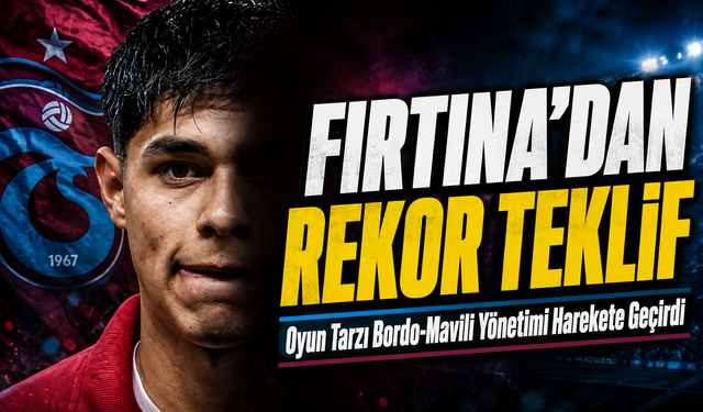 Oyun Tarzı Bordo-Mavili Yönetimin Dikkatini Çekti; Trabzonspor Transfer İçin Rekor Teklif Verecek!
