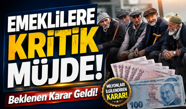 En Düşük Emekli Aylığında Beklenen Gelişme! Komisyondan Geçen Düzenleme Dikkat Çekti
