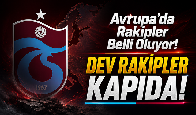Trabzonspor'un Avrupa Ligi'ndeki Kaderi 4 Maça Bağlı! Seribaşı Olursa Büyük Avantaj Yakalayacak