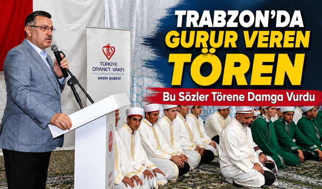Başkan Ahmet Metin Genç'ten Hafızlara Anlamlı Mesaj! "Kur'an Sadece Ezberlenmek İçin İnmedi"