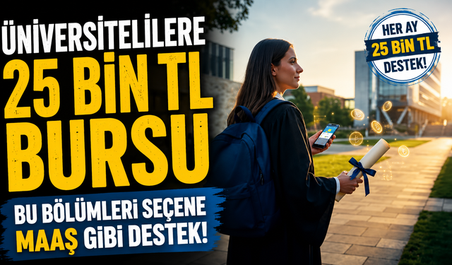 YKS Tercihlerinde 25 Bin TL’ye Kadar Burs Fırsatı