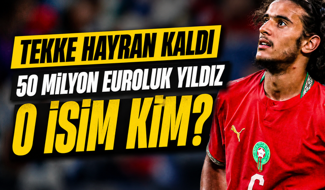 Trabzonspor’da Fatih Tekke’nin Beğendiği 50 Milyon Euroluk Yıldız