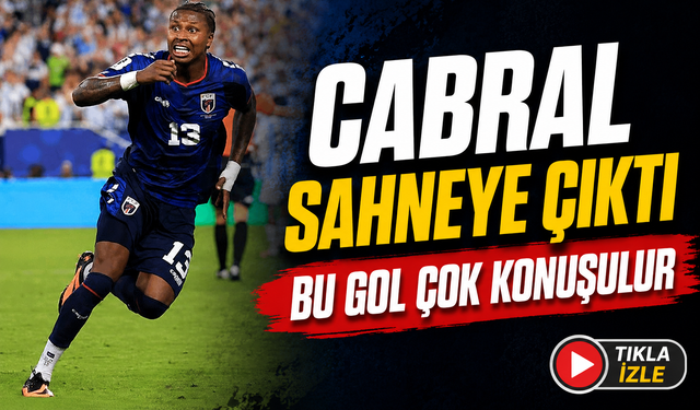 Trabzonspor’un Yeni Transferi Cabral Dünya Kupası’nda Arjantin’e Attığı Golle Tarihe Geçti