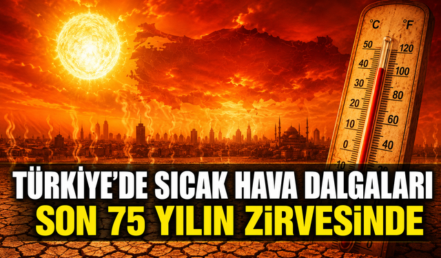 İTÜ Araştırması Ortaya Koydu: Türkiye’de Sıcak Hava Dalgaları Son 75 Yılın En Güçlü Seviyesine Ulaştı