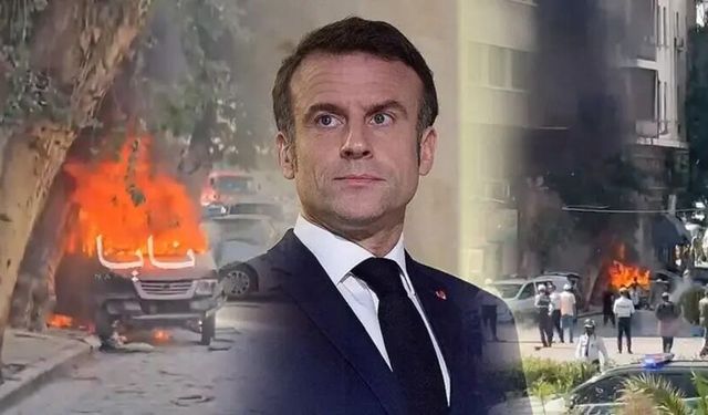 SON DAKİKA! Macron’un Kaldığı Otelin Yakınında Patlama Meydana Geldi