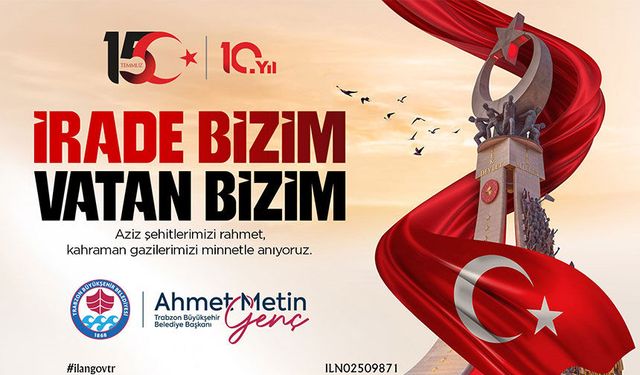 İRADE BİZİM VATAN BİZİM