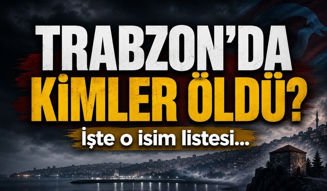 Trabzon’da Bugün Vefat Edenler: Cenaze Namazları Nerede Kılınacak?