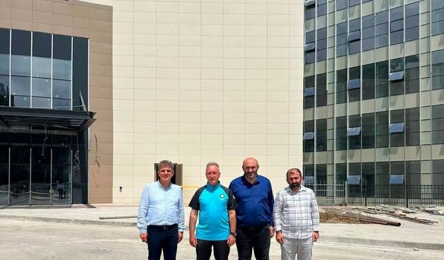 Trabzon Şehir Hastanesi’nde Saha Koordinasyonu: Takvim Aksamayacak