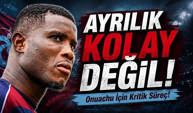 Trabzonspor'dan Paul Onuachu Kararı! 30 Milyon Euro Gelmeden Ayrılık Masada Yok
