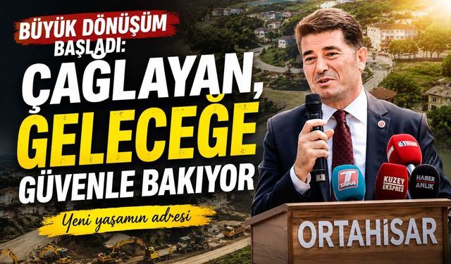 Çağlayan’da Büyük Dönüşüm Başladı, Yeni Yaşam Alanları İçin İlk Adımlar Atıldı