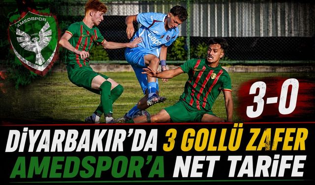Trabzonspor U19 Amedspor’u Deplasmanda 3-0 Geçti: 3’te 3 Yaptı