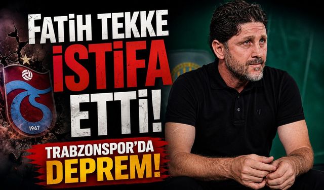 Trabzonspor’da Deprem: Fatih Tekke Ferencvaros Maçı Sonrası İstifa Etti