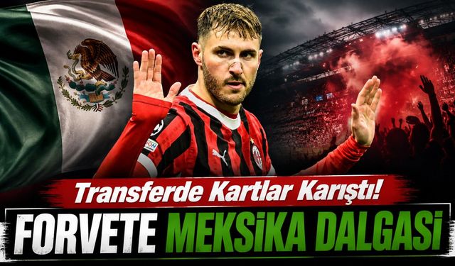 Trabzonspor’da Meksika dalgası: Milan’ın yıldızı Santiago Gimenez için temas başladı