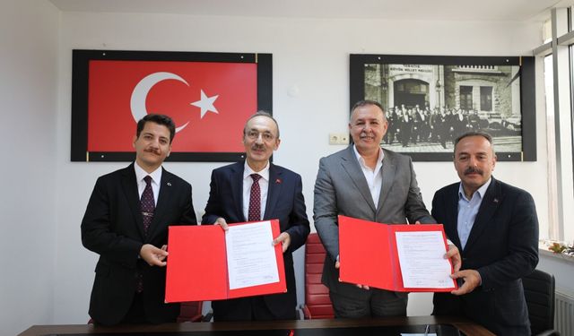 Düzköy’de Suni Tohumlama Projesi İçin İmzalar Atıldı