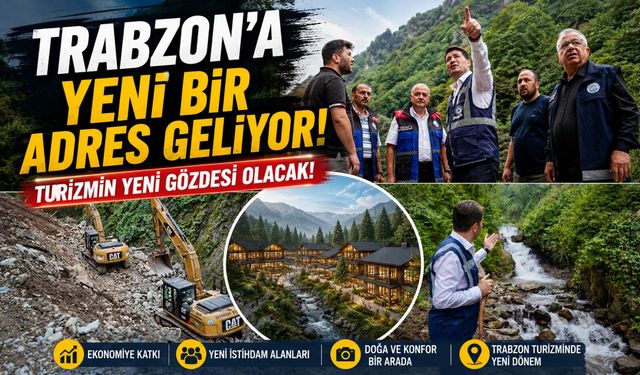 Trabzon’da Yeni Turizm Rotası Geliyor: Çağlayan Şelalesi’nde Kritik Aşama