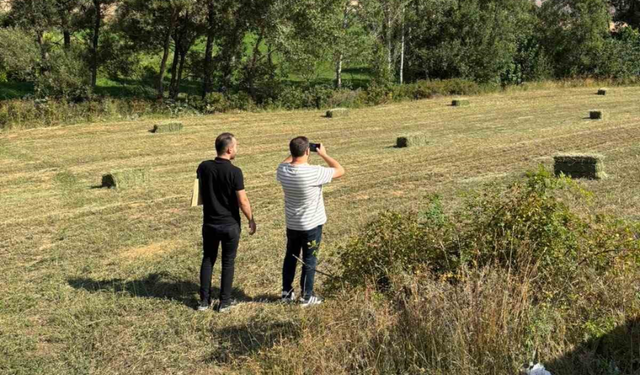 Bayburt'ta hazine taşınmazlarına yönelik arazi çalışması yapıldı