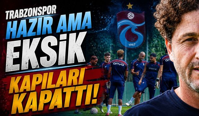 Trabzonspor’da Amedspor Öncesi 7 Eksik Birden