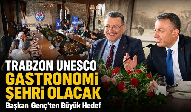 Başkan Genç’ten Büyük Hedef: "trabzon Unesco Gastronomi Şehri Olacak"