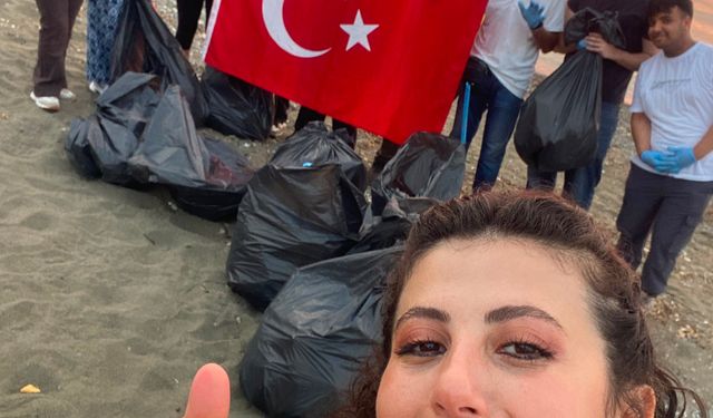 Ktü’lü Gönüllüler Değirmendere Sahili İçin Seferber Oldu