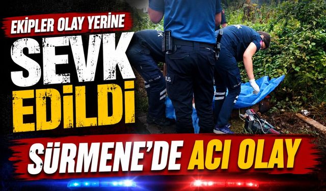 Sürmene’de feci trafik kazası: Aracın çarptığı yaya hayatını kaybetti