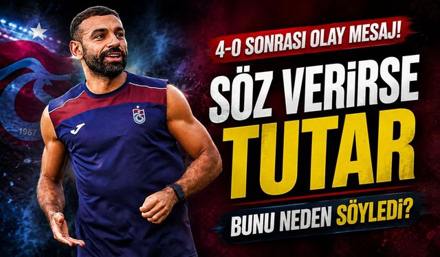 Muhammed Salah 4-0 sonrası Trabzonspor’u sahiplendi: Söz verirse tutar