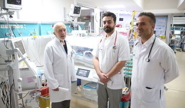 Ordu’da 610 gramlık prematüre bebeğe hayat veren operasyon
