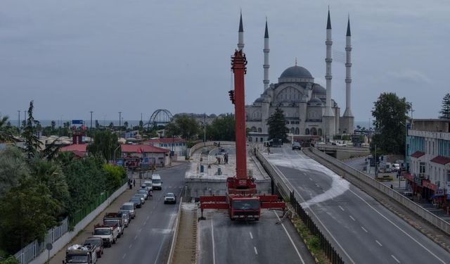 Reşadiye Viyadüğü’nde İlk Beton Blok Söküldü