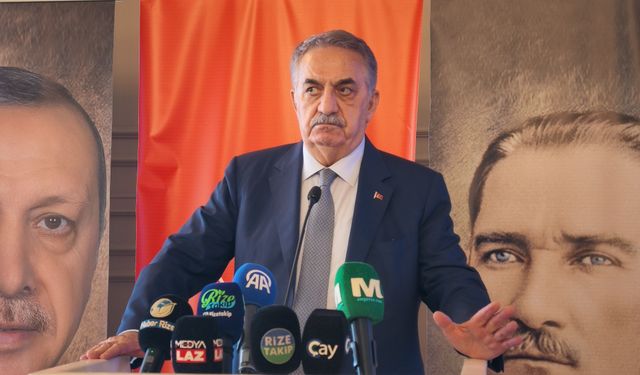 AK Parti Genel Başkan Yardımcısı Yazıcı, Rize'de konuştu: