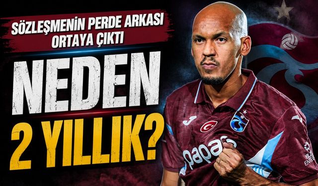 Fabinho’nun Trabzonspor ile Neden 2 Yıllık Sözleşme İmzaladığı Ortaya Çıktı