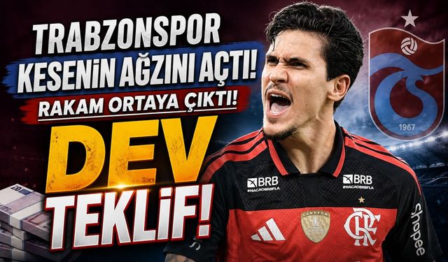 Trabzonspor Pedro transferinde kesenin ağzını açtı: Teklif edilen maaş ortaya çıktı