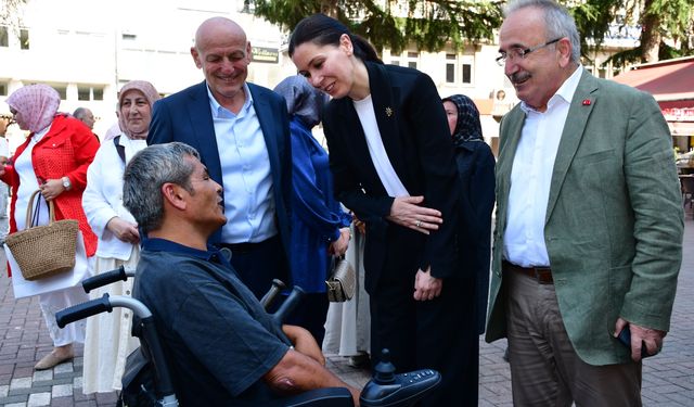 AK Parti'li Karaaslan, Samsun'un Terme ilçesinde çeşitli ziyaretlerde bulundu