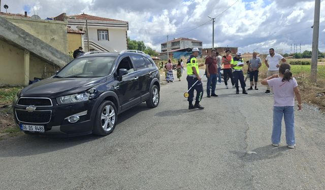 Samsun'da SUV tipi araçla çarpışan motosikletin sürücüsü yaralandı