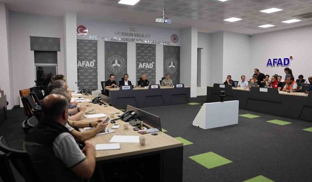 Giresun'da sağanak yağış 2,2 milyon liralık zarara neden oldu