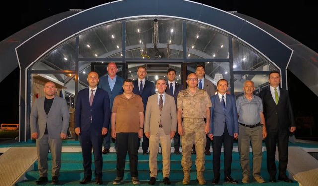 İl Jandarma Komutanı Aslan için veda yemeği düzenlendi