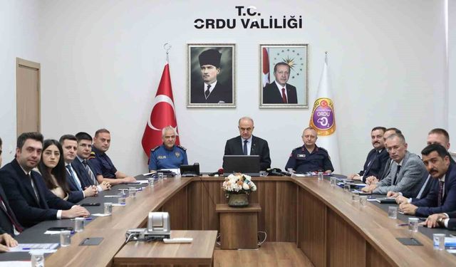 Ordu'nun 7 aylık asayiş raporu: Aranan 5 bin 296 kişi yakalandı
