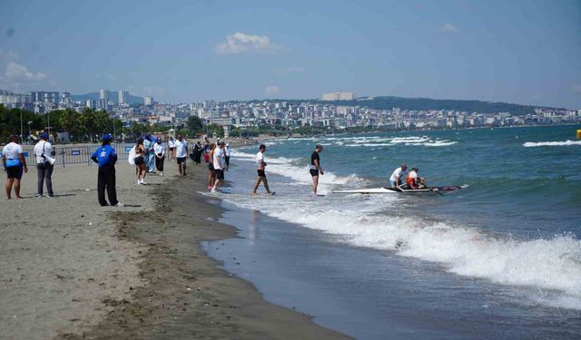 Samsun'da 3 günlük 'denize girilmeme' uyarısı
