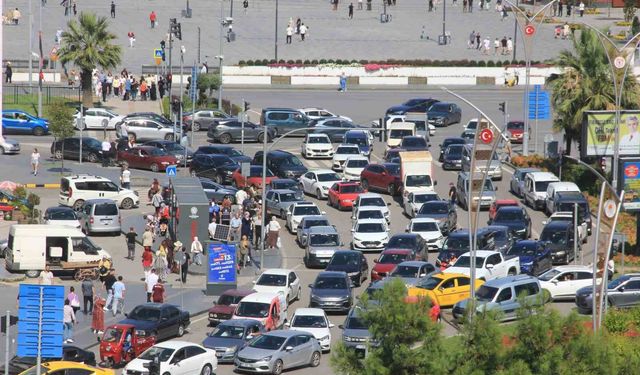Samsun'da taşıt sayısı 555 bini aştı
