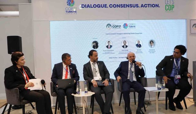 Terme Belediye Başkanı Kul, COP17'de konuştu: 'Kırsalından kopmuş bir şehir sürdürülebilir olamaz'