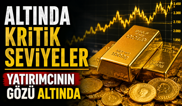 Altın Fiyatları Hareketlendi: Yatırımcının Gözü Bu Rakamlarda