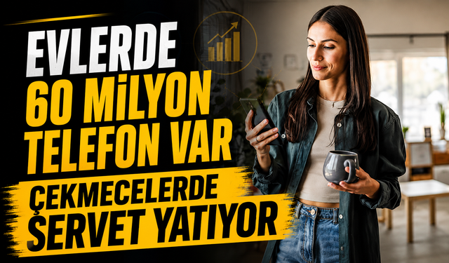 Evlerde 60 Milyon Telefon Atıl Bekliyor: Değeri 15 Milyar Dolar