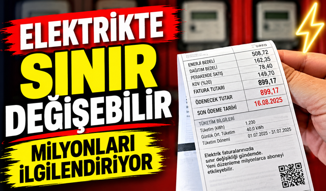 Elektrikte Destek Sınırı Yeniden Değişebilir: Milyonlarca Aboneyi İlgilendiriyor