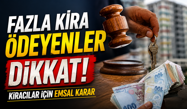 Kiracı ve ev sahipleri dikkat: Fazla ödenen kira için yeni dönem