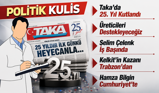 Ahmet Kazaz’dan TAKA Gazetesi’ne Ziyaret: 25. Yılı Kutladı