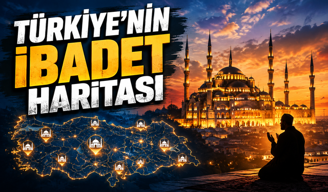 Türkiye’nin İbadet Haritası Ortaya Çıktı: Namazda Zirvedeki Bölge Şaşırttı