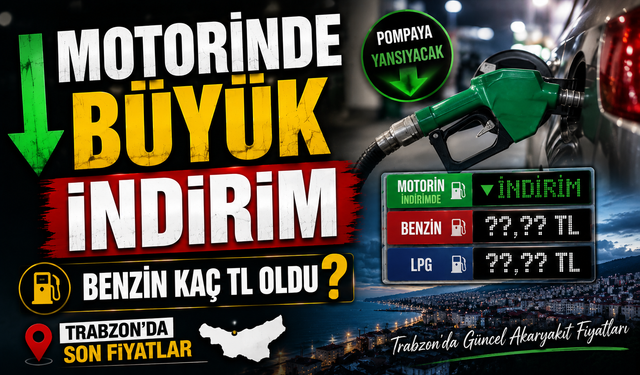Trabzon’da benzin ve motorin kaç TL? Güncel rakamlar açıklandı