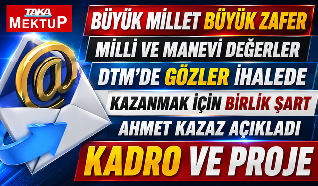 Trabzon’da Gündem Yoğun: 30 Ağustos, DTM İhalesi Ve TTSO Seçimi