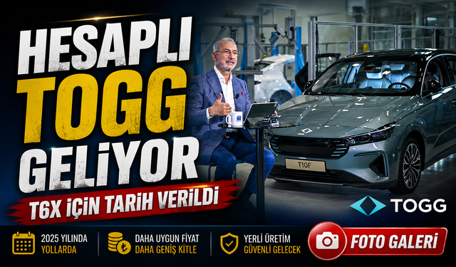 Hesaplı Togg Geliyor: T6X İçin Haziran Ayı İşaret Edildi