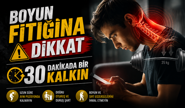 Telefona Bakarken Boynunuza Binen Yük 25 Kiloya Çıkabiliyor